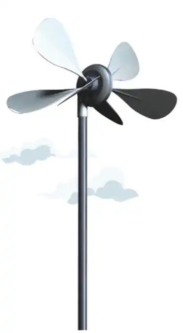 n Zeiten des Klimawandels und hoher Energiepreise spricht viel dafür, die Stromerzeugung für den eigenen Bedarf selbst in die Hand zu nehmen - mit einer CO2-neutralen Windanlage. obs/3D Wind AG