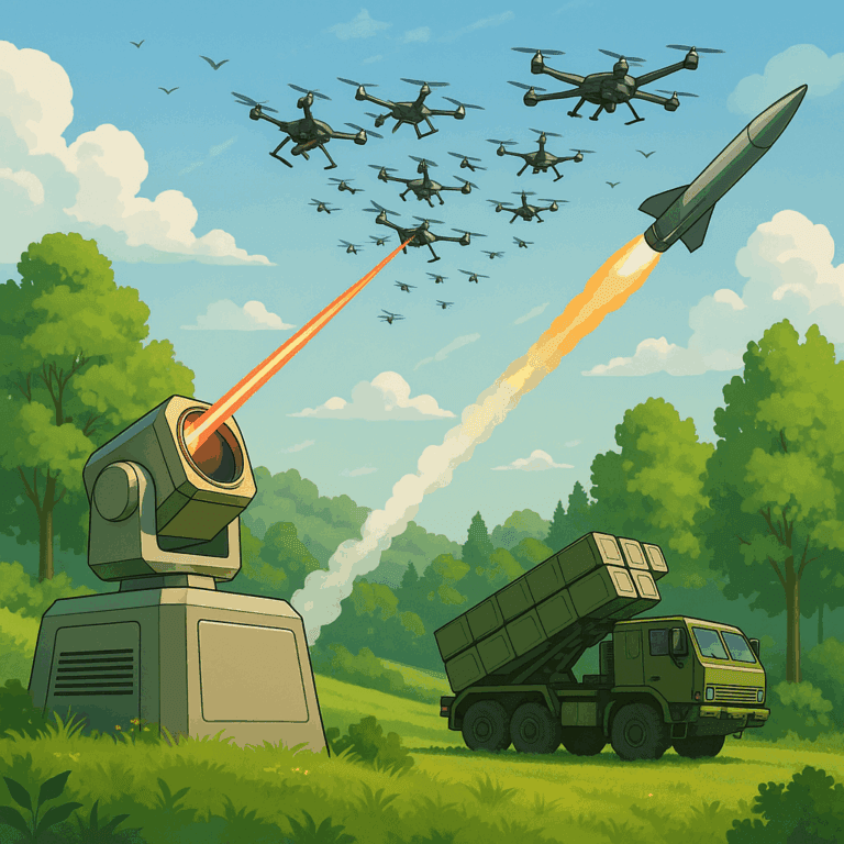 Chinas innovative Verteidigung gegen Drohnenschwärme: Laser- und Hyperschallwaffen im Einsatz