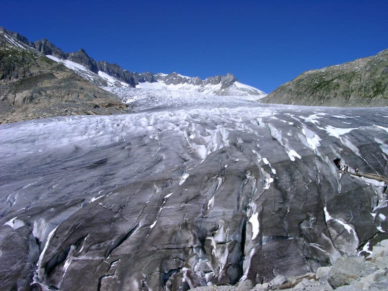 Schweizer Gletscher schmelzen in Rekordtempo