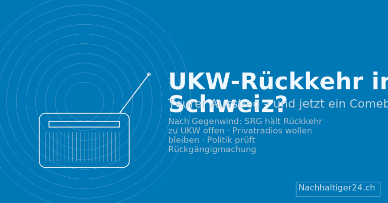 Teurer Irrweg? – Warum die Schweiz den UKW-Ausstieg wohl rückgängig macht