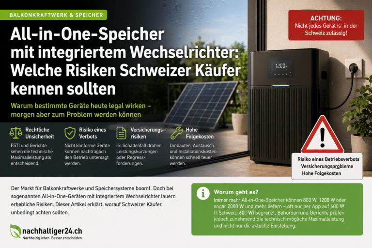 Gericht in Deutschland verbietet per einstweiliger Verfügung Verkauf von Speichern für Balkonkraftwerke.